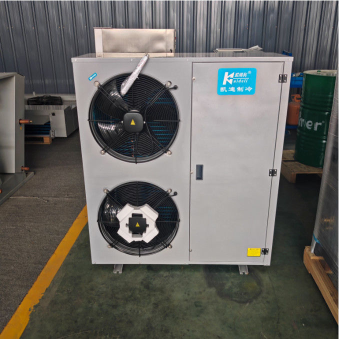 خدمة المنتج الأصلي نعم 380V / 50HZ وحدة مكثفات غرفة باردة مع نوع تبخر تبردها الهواء
