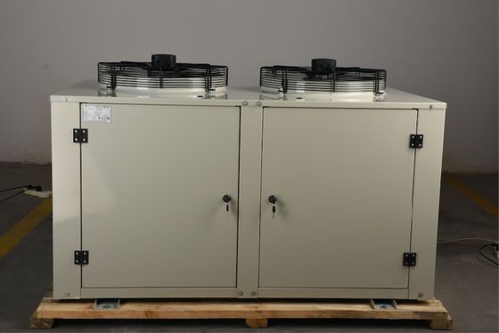 404A U كابينة نوع غرفة التبريد وحدة تكثيف مبخر 227kw